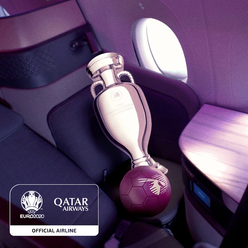 Qatar Airways ist offizieller Airline-Sponsor der UEFA EURO 2020™