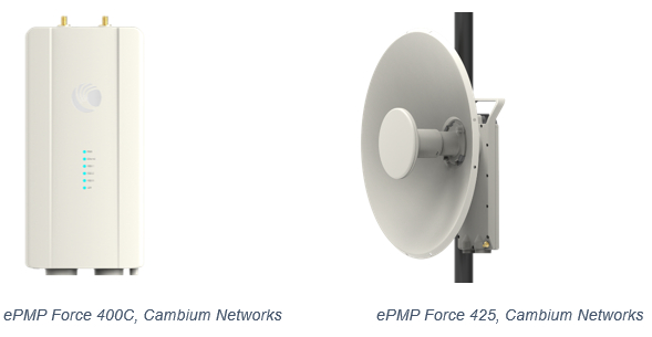 Cambium Networks launcht ePMP Force 400: neue Outdoor-Punkt-zu-Punkt-Lösung mit Gigabit-Geschwindigkeit verwendet WiFi6-Standard