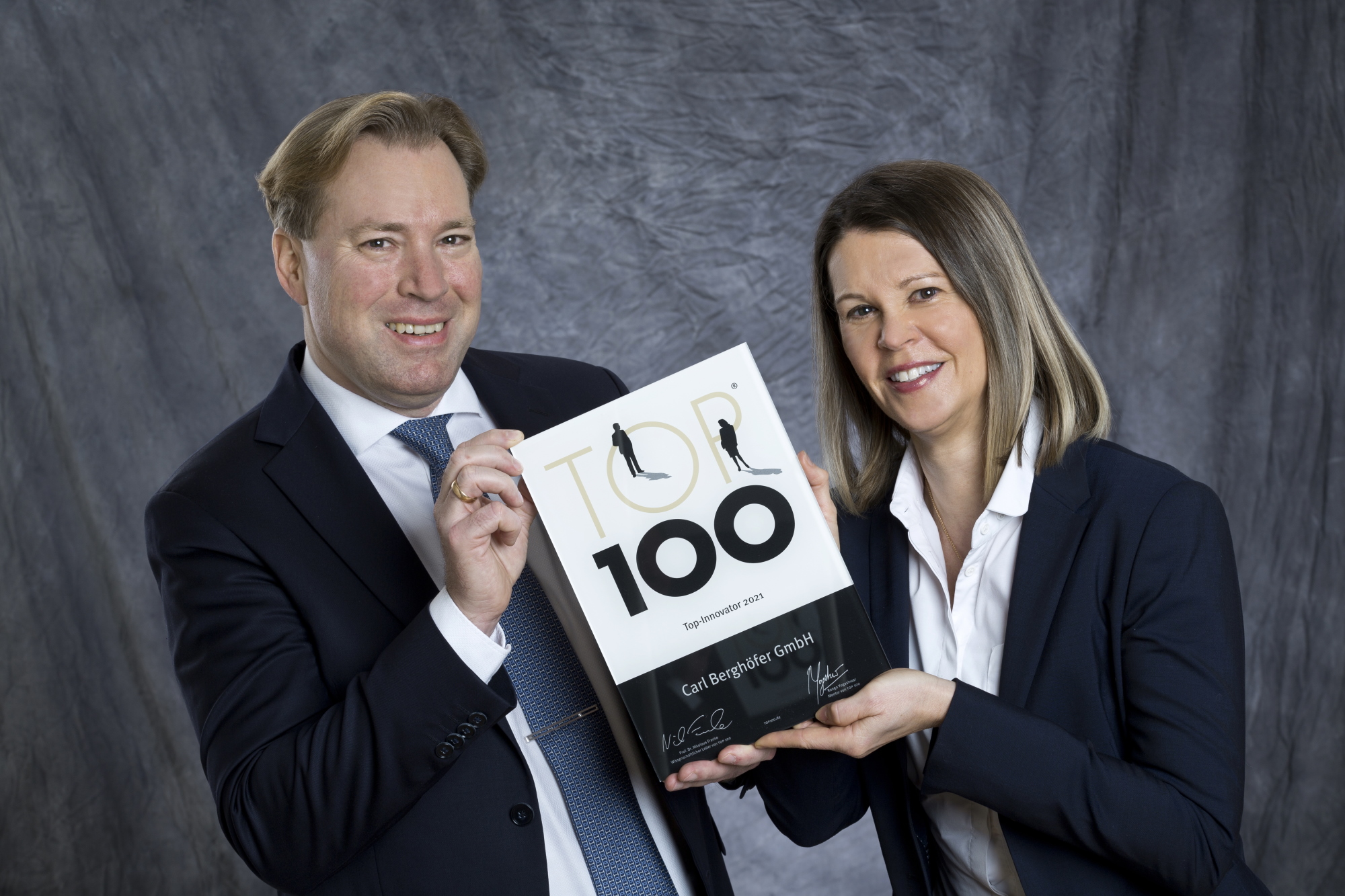 Carl Berghöfer GmbH erhält TOP 100-Siegel