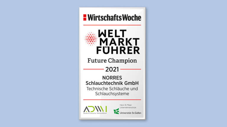 Listung im „Weltmarktführer-Index“ 2021 der WirtschaftsWoche