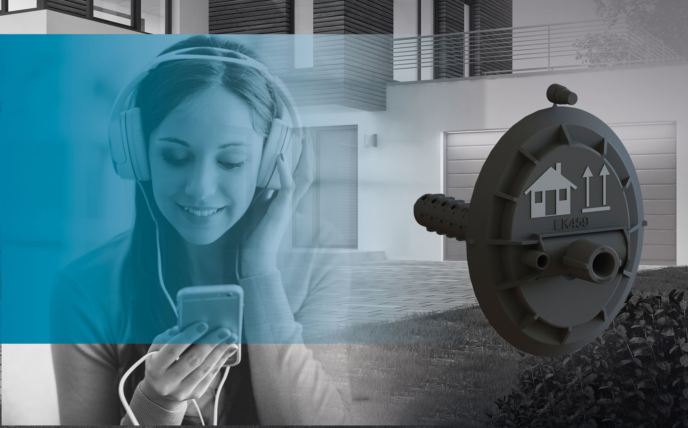 Flexible Lösung: Glasfaser-Hauseinführung VarioPipe von Langmatz