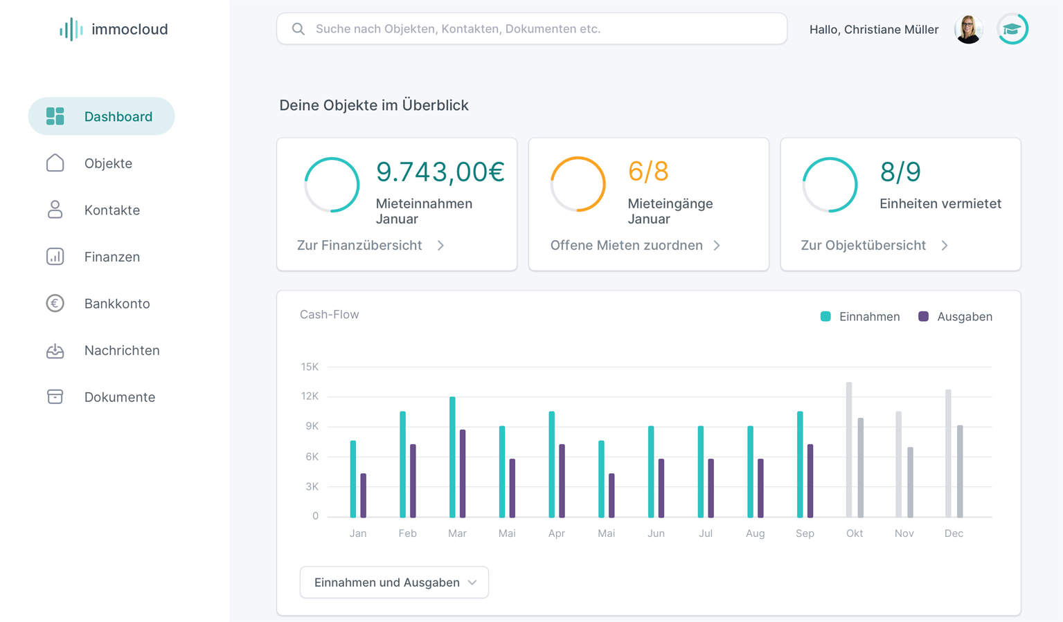 immocloud und CAYA optimieren die Immobilienverwaltung