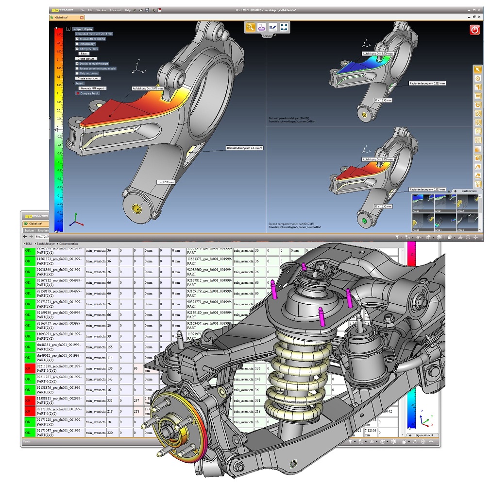 Neue Software für zuverlässigen Vergleich von 3D-Daten