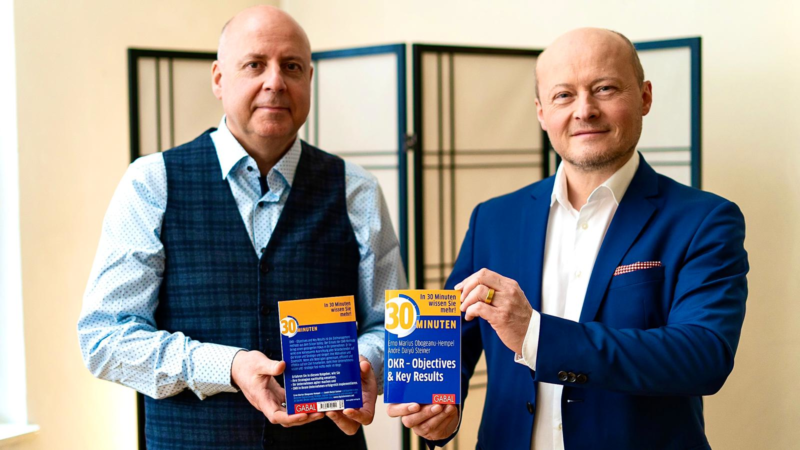 Buchpremiere: 30 Minuten OKR – Objectives & Key Results
