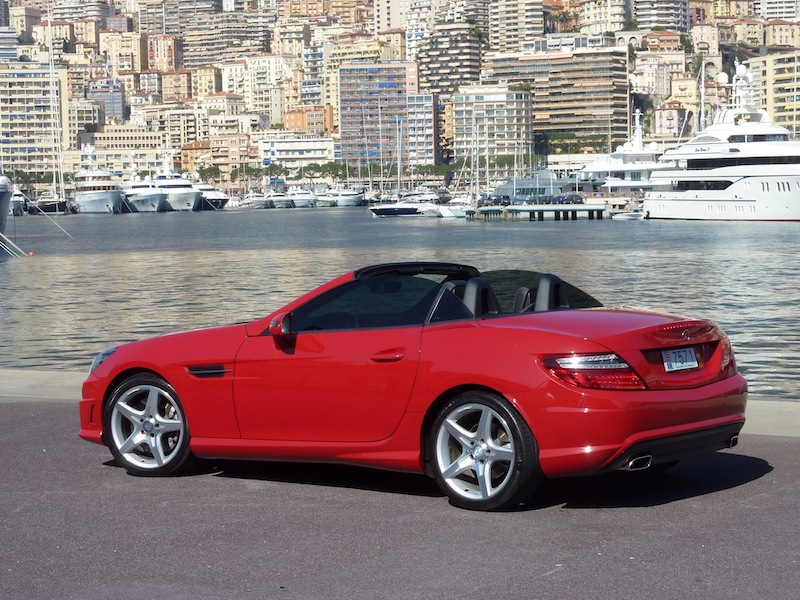 SmartTOP convertible top control for Mercedes-Benz SLC now with a new function