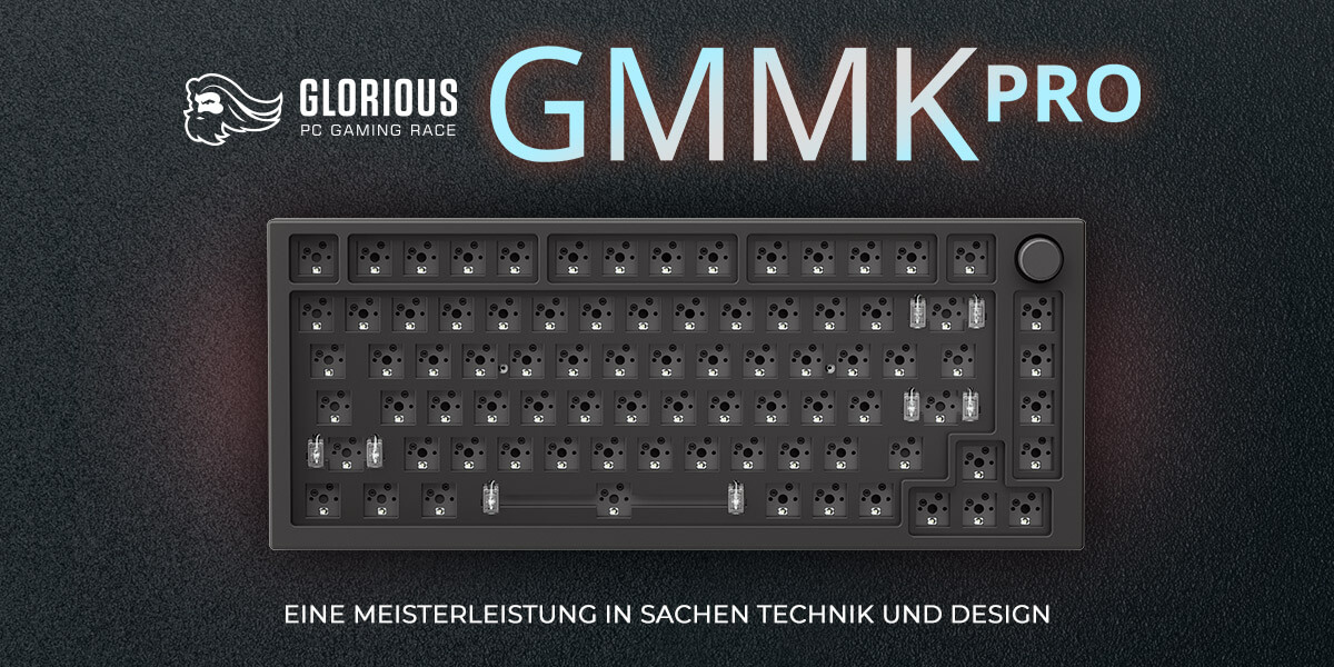 Glorious GMMK Pro: dein individuelles Luxus-Keyboard