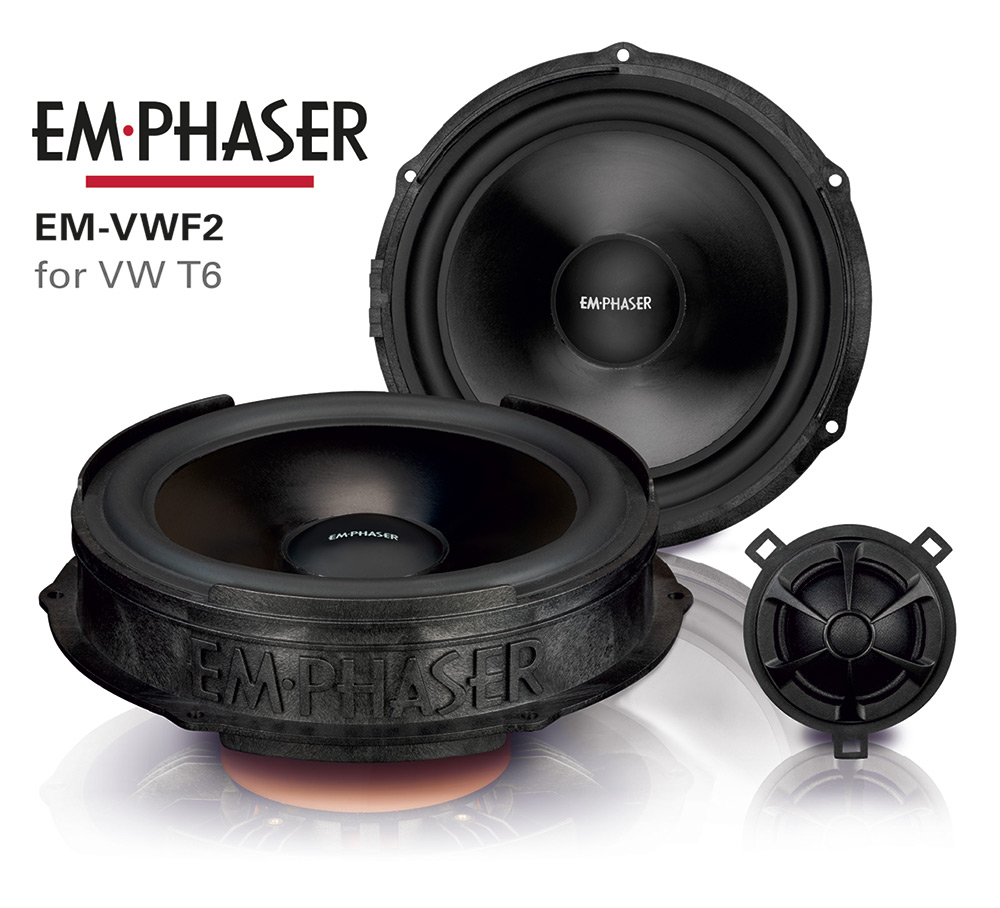 Supersound in the VW T6 with EMPHASER’s loudspeaker EM-VWF2