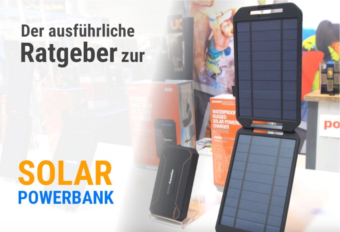 Solar-Powerbank: ausführlicher Ratgeber verfügbar