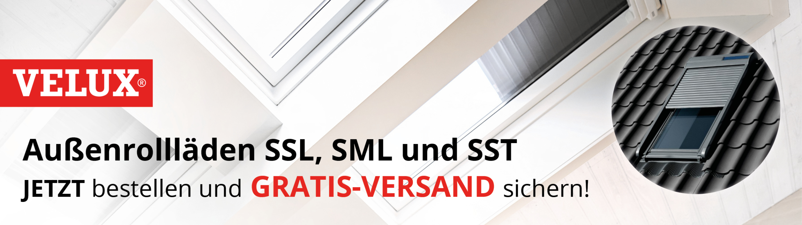 Kühler Kopf unter heißem Dach mit VELUX-Außenrollläden
