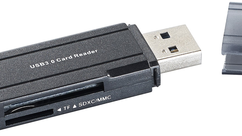 c-enter Cardreader mit USB 3.0 für SD und microSD