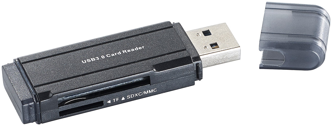 c-enter Cardreader mit USB 3.0 für SD und microSD