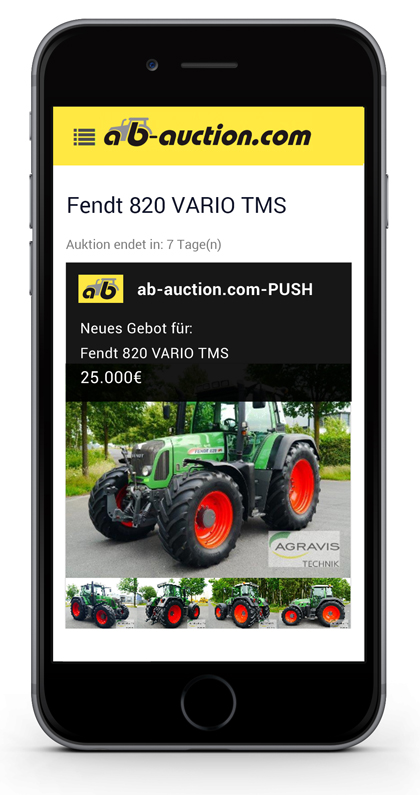 AGRAVIS: Drei Tage kompakte Landtechnik-Auktion