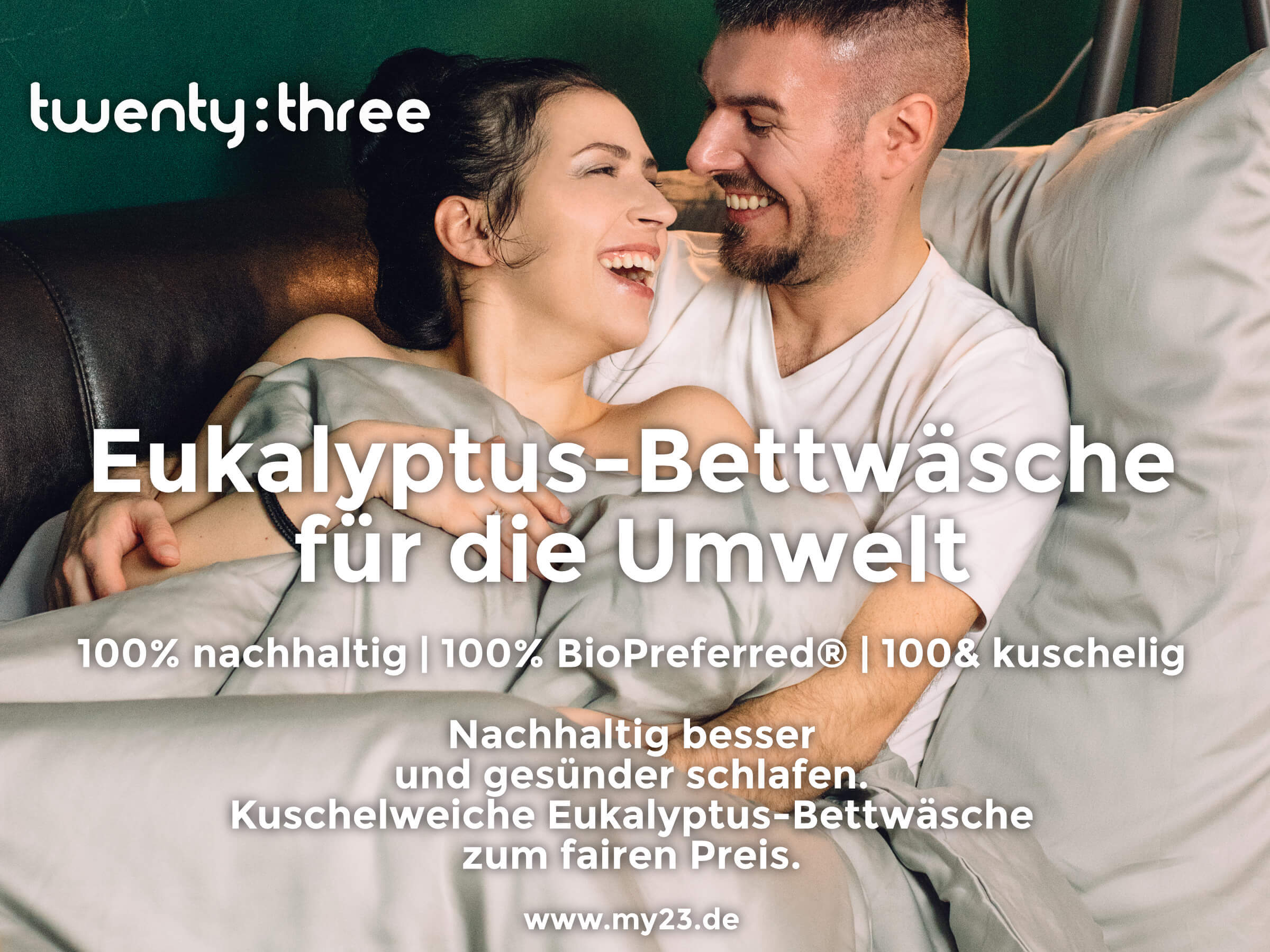 twenty:three®: Nachhaltige Bettwäsche aus Eukalyptus