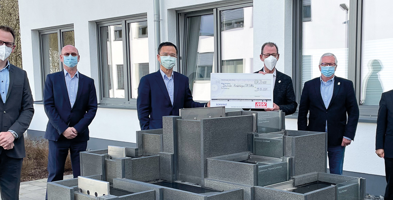 Schukat electronic spendet 61.800 Euro an Hilfsorganisationen