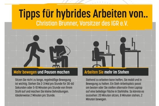 Tipps für hybrides Arbeiten im Home Office