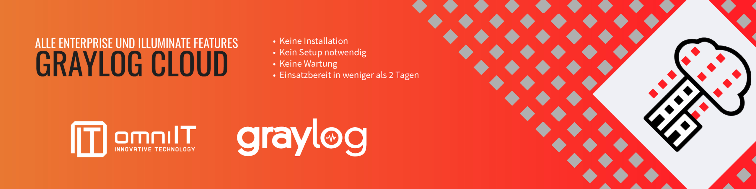 omniIT ist offizieller Graylog Cloud Launch Partner
