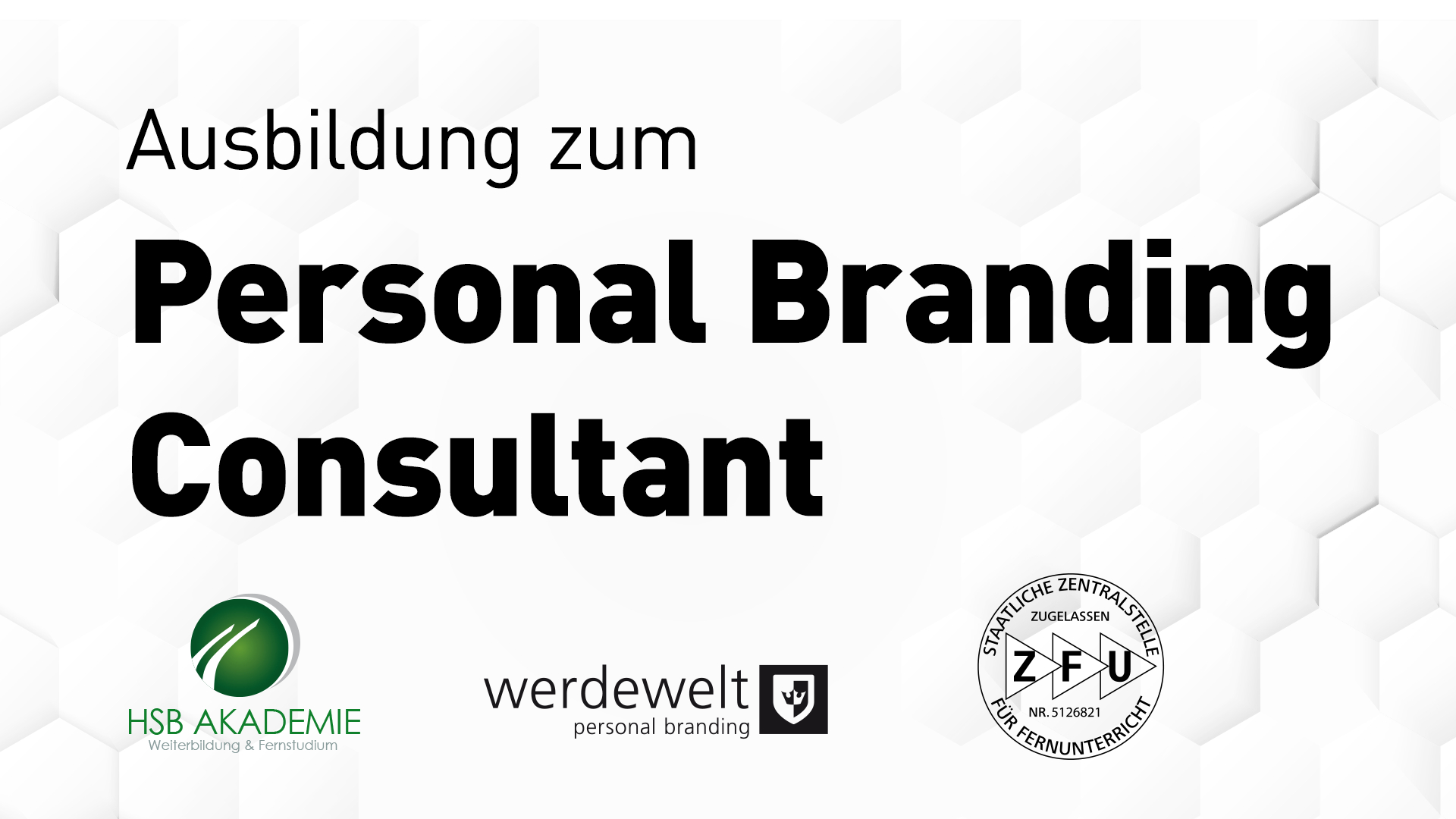 Jetzt ZFU zertifiziert: Ausbildung zum Personal Branding Consultant