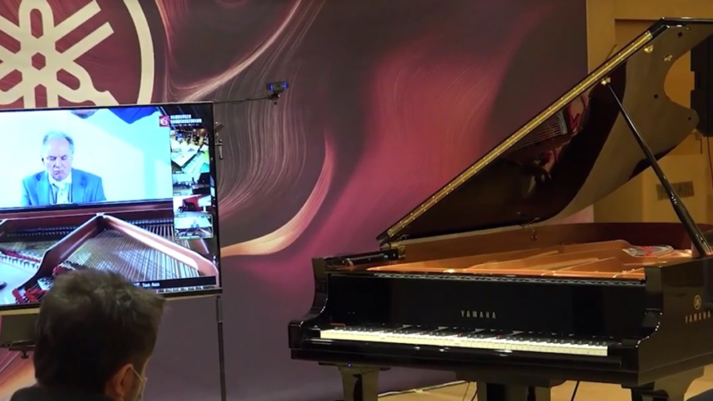 Yamaha Disklavier Technologie überträgt Beethoven weltweit live