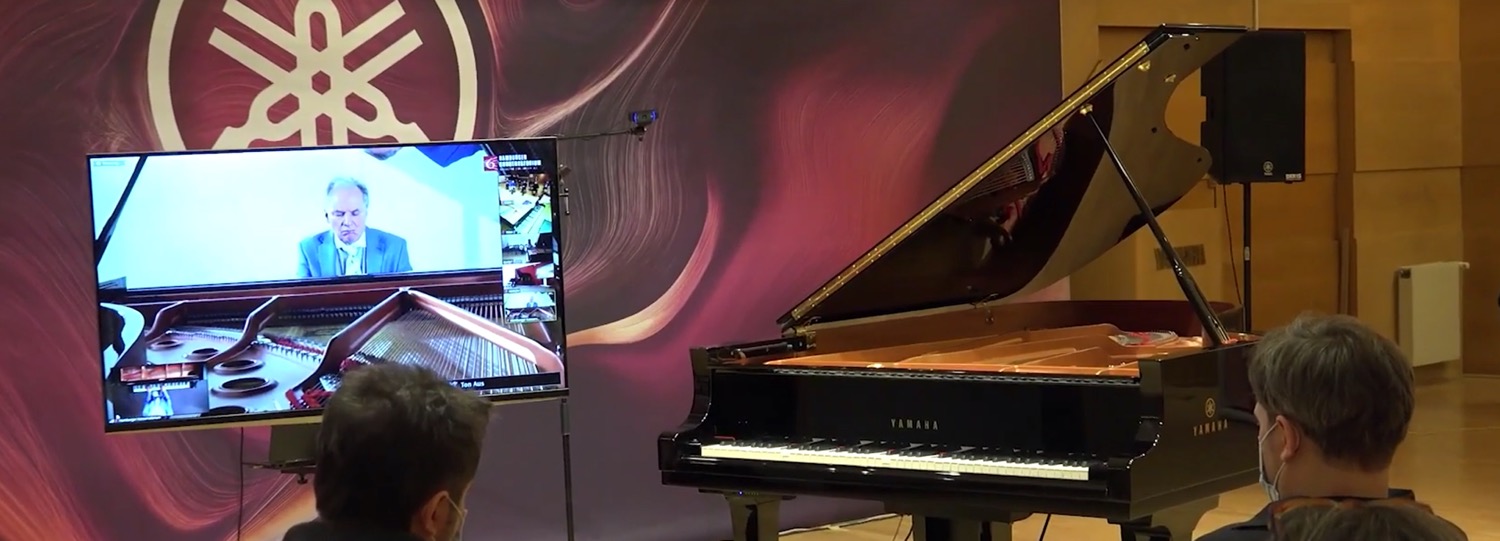 Yamaha Disklavier Technologie überträgt Beethoven weltweit live