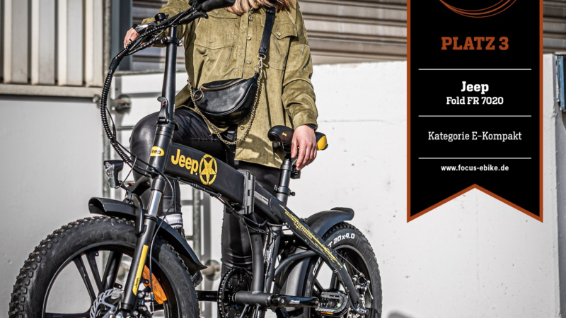 Design Award für den selbstbewussten Auftritt des Newcomers Jeep E-Bikes