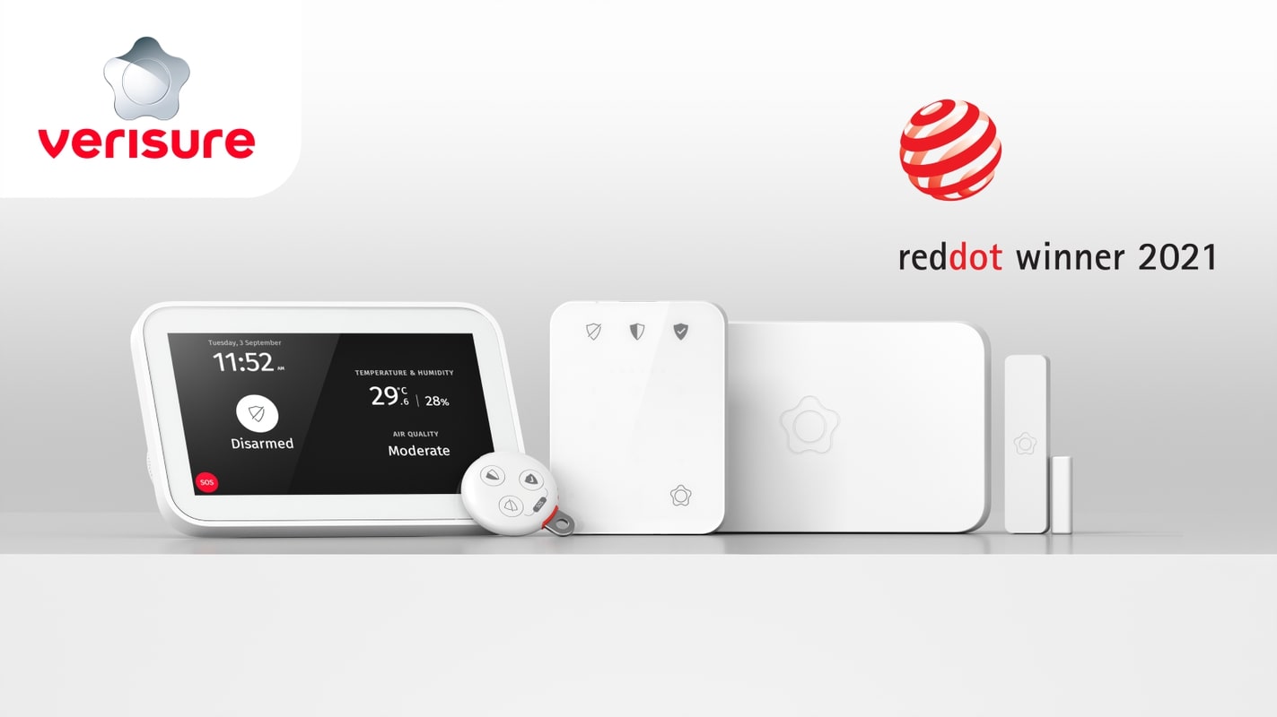 Verisure und Arlo gewinnen sechs Red Dot Design Awards