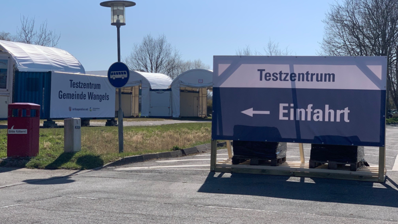 Weissenhäuser Strand eröffnet Testzentrum