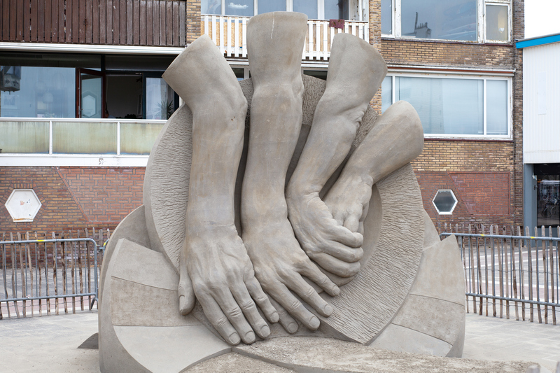 Kunst aus Sand: Zandvoort krönt Europas Sandskulpturen-Meister 2021