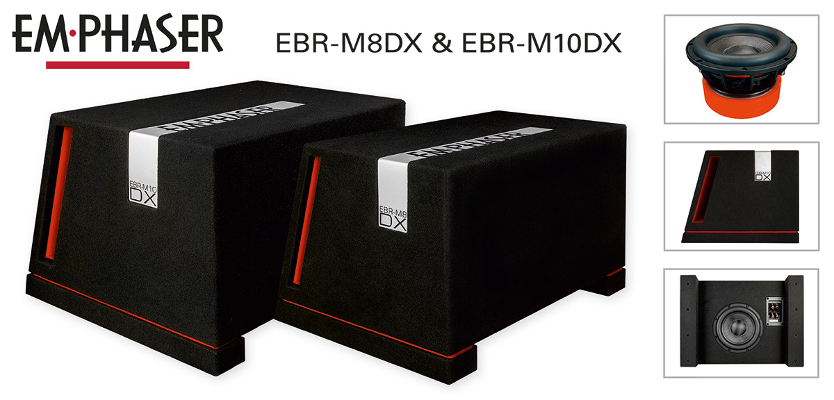 Druckvoll – EMPHASERs Bassboxen EBR-M8DX und EBR-M10DX