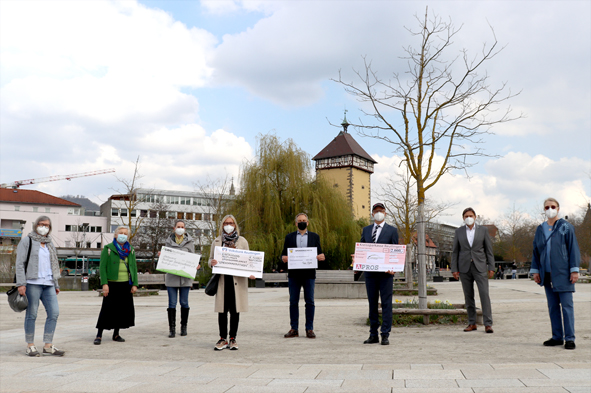 Unterstuetzung für soziale Projekte und den Spendenmarathon in der Region Reutlingen