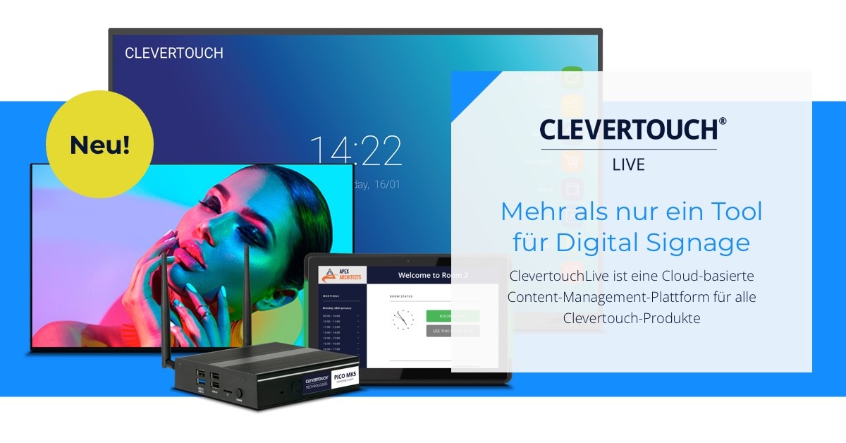 Clevertouch präsentiert: ClevertouchLive