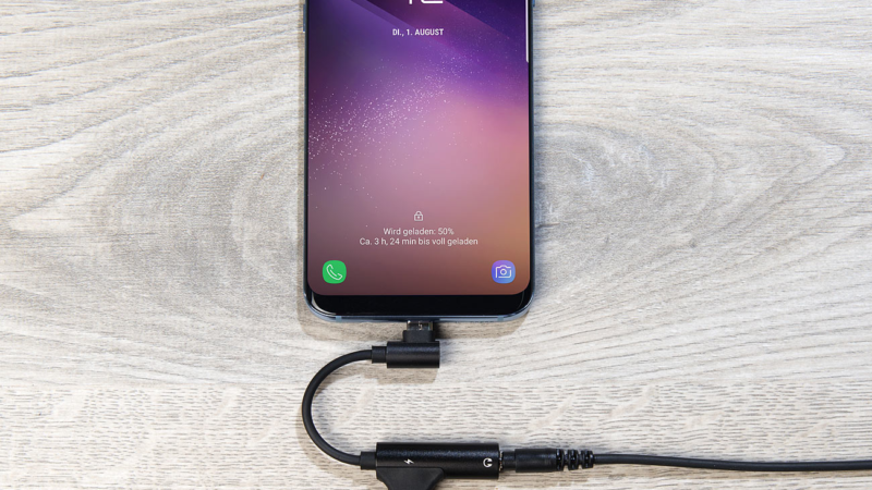 auvisio Kopfhörer-Adapter USB-C auf 3,5-mm-Klinke