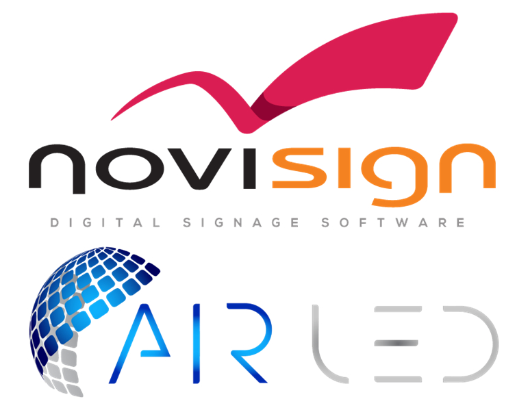 AIR-LED wird neuer NoviSign Partner