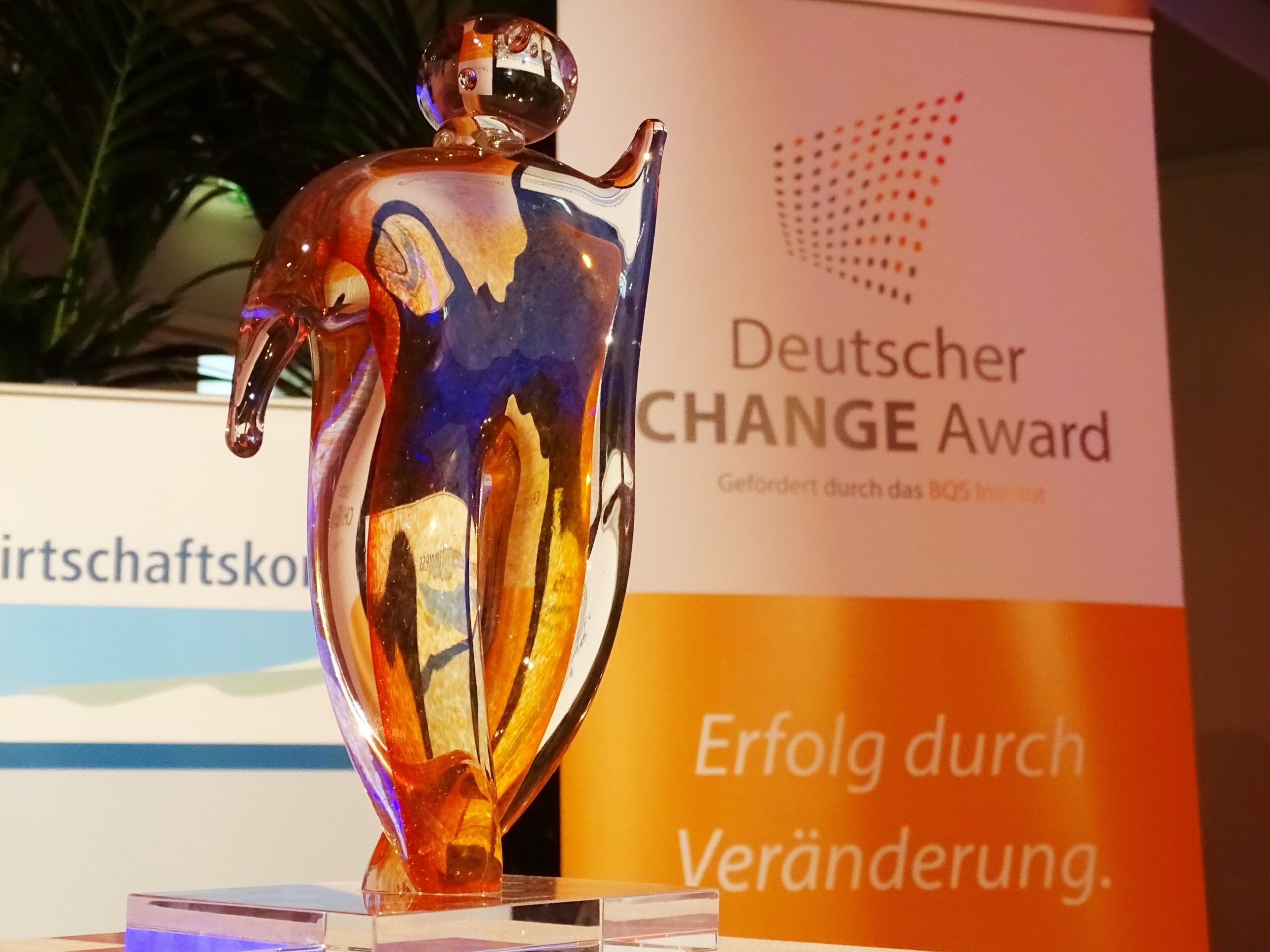 Deutscher CHANGE Award kooperiert mit Steinbeis-Hochschule