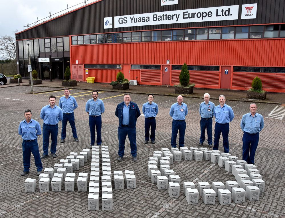 40 Jahre Batterieproduktion GS YUASA in UK