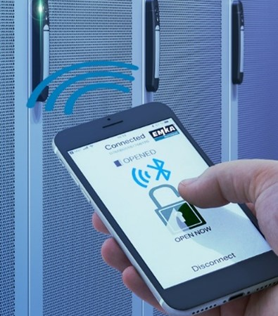 EMKA extends electromechanical swing handle series with Bluetooth variant