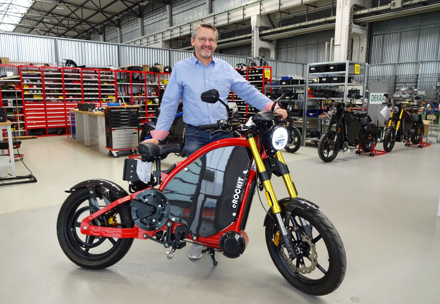 Innovatives Elektromotorrad holt sich Verstärkung: Markus Leder wird COO bei eROCKIT Systems