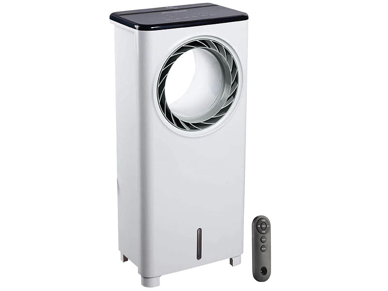 Sichler Haushaltsgeräte Rotorloser 3in1-Stand-Luftkühler VT-370