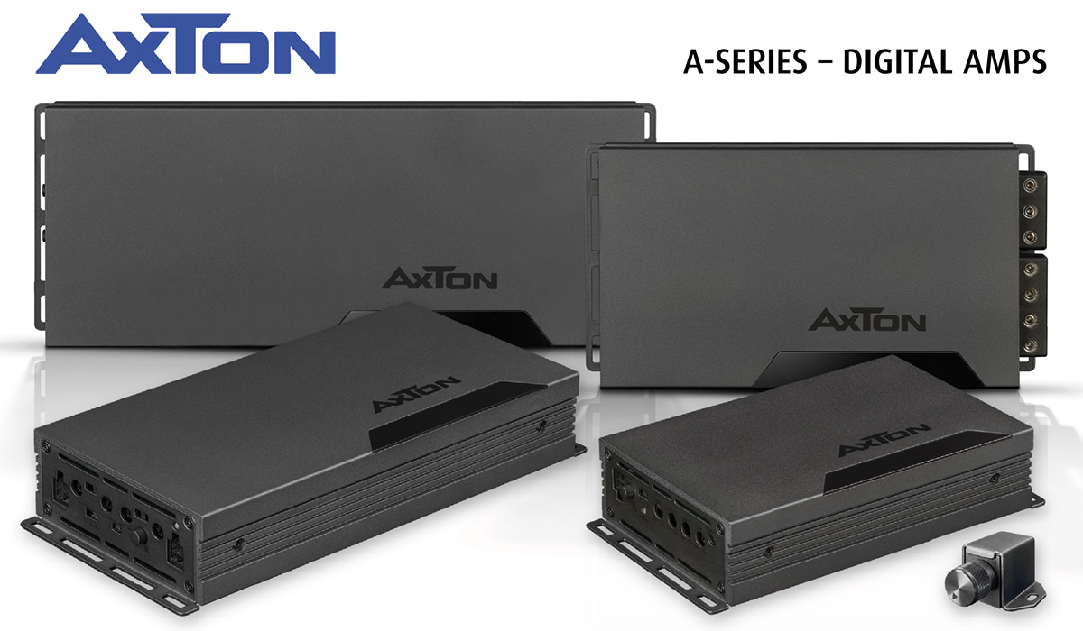 Small, but powerful – AXTON digital amplifiers