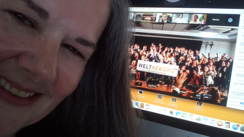 Weltrekord im Wohnzimmer – 1. Internationaler Zoom-Hack-Slam bei Hermann Scherer Event