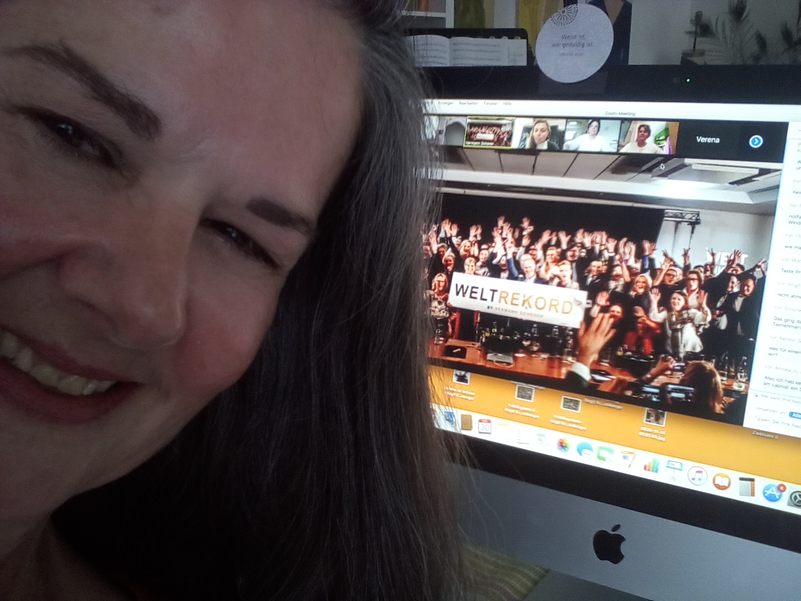 Weltrekord im Wohnzimmer – 1. Internationaler Zoom-Hack-Slam bei Hermann Scherer Event