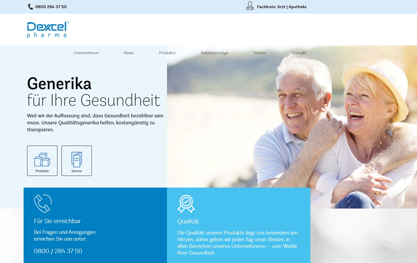 Gesundheit: www.dexcel-pharma.de mit neuen Inhalten