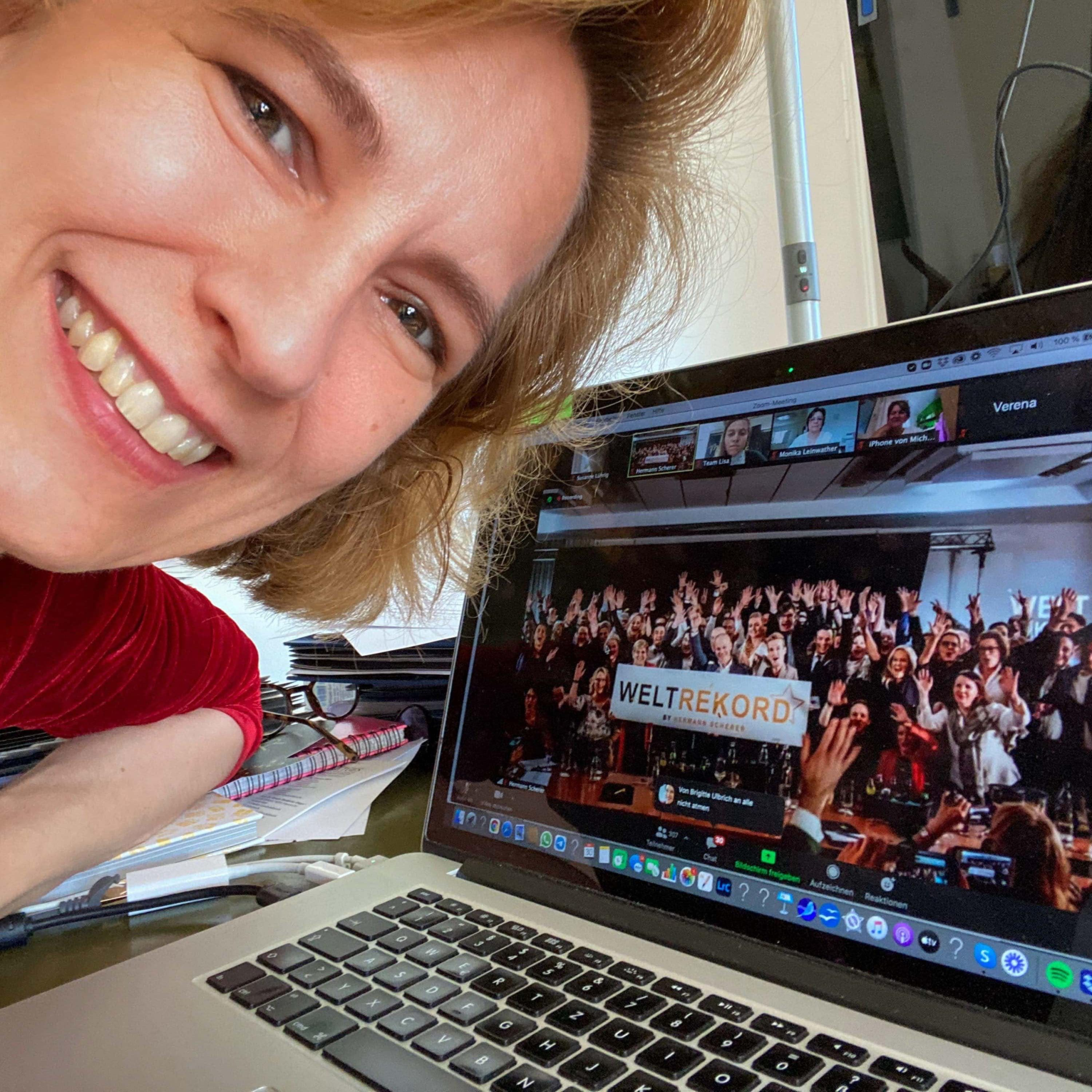 Online Weltrekord: Susanne Lührig, Hermann Scherer