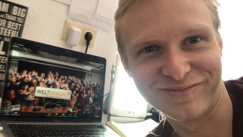 Neuer Weltrekord beim 1. Internationalen Zoom-Hack-Slam