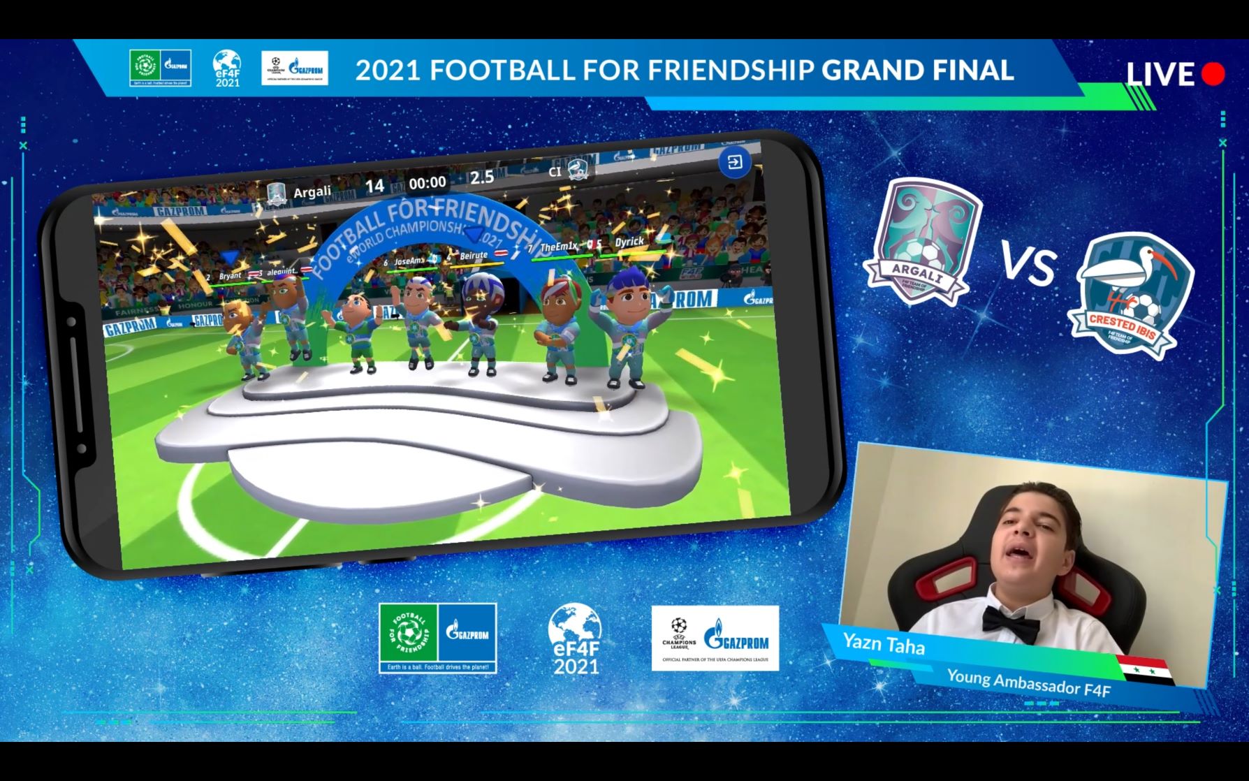 Football for Friendship 2021 vereint Teilnehmer aus über 200 Ländern und stellt dritten GUINNESS WORLD RECORDS auf