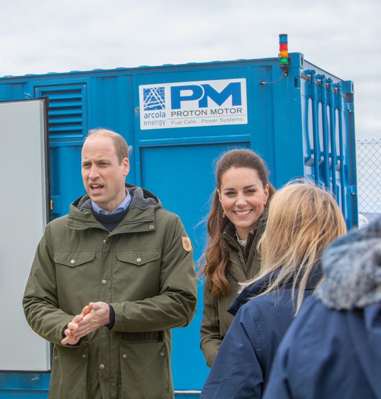 Royal couple visited Proton Motor“s fuel cell power plant on Orkney
