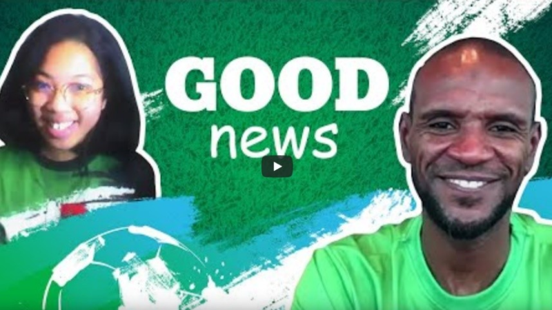 „Träume groß und achte andere Menschen“: UEFA-Botschafter Abidal gibt junger Football for Friendship-Reporterin exklusives Interview