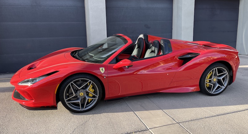 Mods4cars SmartTOP additional convertible top control for Ferrari F8 Spider available soon