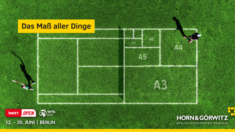 Horn & Görwitz ist offizieller Partner der bett1open