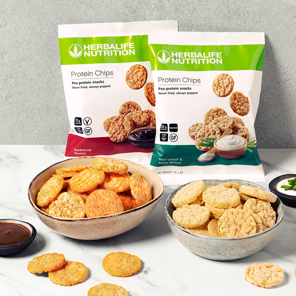 Snacken ohne schlechtes Gewissen: Herbalife Nutrition launcht erste Protein-Chips