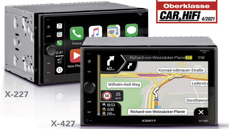 Highlight: XZENT’s New 2-DIN Infotainers X-427 and X-227